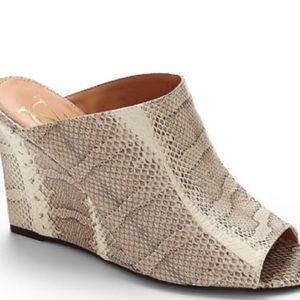 Vince Camuto Snakeskin Wedge